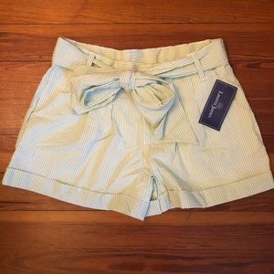 Green Seersucker Shorts!!! NWTs
